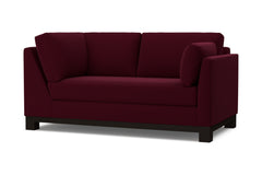 Avalon Right Arm Corner Apt Size Sofa :: Leg Finish: Espresso / Configuration: RAF - Chaise on the Right