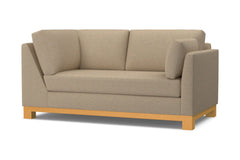 Avalon Right Arm Corner Apt Size Sofa :: Leg Finish: Natural / Configuration: RAF - Chaise on the Right