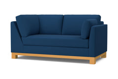 Avalon Right Arm Corner Apt Size Sofa :: Leg Finish: Natural / Configuration: RAF - Chaise on the Right