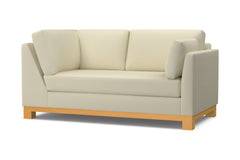 Avalon Right Arm Corner Apt Size Sofa :: Leg Finish: Natural / Configuration: RAF - Chaise on the Right