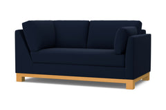 Avalon Right Arm Corner Apt Size Sofa :: Leg Finish: Natural / Configuration: RAF - Chaise on the Right