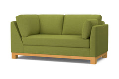 Avalon Right Arm Corner Apt Size Sofa :: Leg Finish: Natural / Configuration: RAF - Chaise on the Right