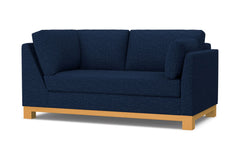 Avalon Right Arm Corner Apt Size Sofa :: Leg Finish: Natural / Configuration: RAF - Chaise on the Right