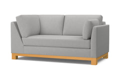 Avalon Right Arm Corner Apt Size Sofa :: Leg Finish: Natural / Configuration: RAF - Chaise on the Right