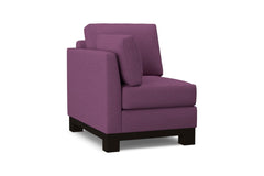 Avalon Left Arm Chair :: Leg Finish: Espresso / Configuration: LAF - Chaise on the Left