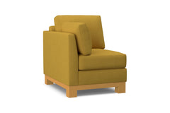 Avalon Left Arm Chair :: Leg Finish: Natural / Configuration: LAF - Chaise on the Left