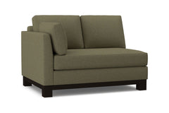 Avalon Left Arm Loveseat :: Leg Finish: Espresso / Configuration: LAF - Chaise on the Left