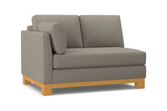 Avalon Left Arm Loveseat :: Leg Finish: Natural / Configuration: LAF - Chaise on the Left