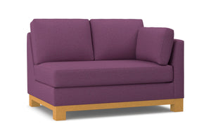 Avalon Right Arm Loveseat :: Leg Finish: Natural / Configuration: RAF - Chaise on the Right