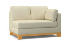 Avalon Right Arm Loveseat :: Leg Finish: Natural / Configuration: RAF - Chaise on the Right