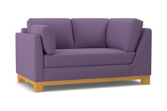 Avalon Left Arm Corner Loveseat :: Leg Finish: Natural / Configuration: LAF - Chaise on the Left