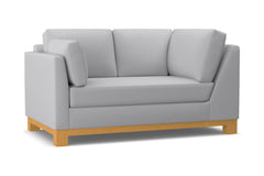 Avalon Left Arm Corner Loveseat :: Leg Finish: Natural / Configuration: LAF - Chaise on the Left