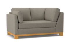 Avalon Left Arm Corner Loveseat :: Leg Finish: Natural / Configuration: LAF - Chaise on the Left