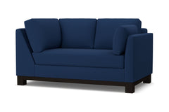 Avalon Right Arm Corner Loveseat :: Leg Finish: Espresso / Configuration: RAF - Chaise on the Right