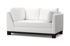 Avalon Right Arm Corner Loveseat :: Leg Finish: Espresso / Configuration: RAF - Chaise on the Right