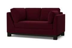 Avalon Right Arm Corner Loveseat :: Leg Finish: Espresso / Configuration: RAF - Chaise on the Right