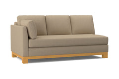 Avalon Left Arm Sofa :: Leg Finish: Natural / Configuration: LAF - Chaise on the Left