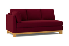 Avalon Left Arm Sofa :: Leg Finish: Natural / Configuration: LAF - Chaise on the Left