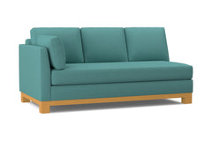 Avalon Left Arm Sofa :: Leg Finish: Natural / Configuration: LAF - Chaise on the Left