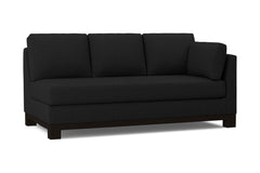 Avalon Right Arm Sofa :: Leg Finish: Espresso / Configuration: RAF - Chaise on the Right