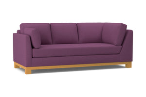 Avalon Left Arm Corner Sofa :: Leg Finish: Natural / Configuration: LAF - Chaise on the Left