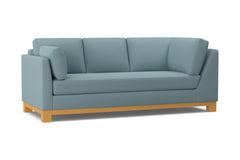 Avalon Left Arm Corner Sofa :: Leg Finish: Natural / Configuration: LAF - Chaise on the Left