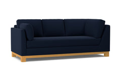 Avalon Left Arm Corner Sofa :: Leg Finish: Natural / Configuration: LAF - Chaise on the Left