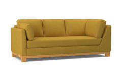 Avalon Left Arm Corner Sofa :: Leg Finish: Natural / Configuration: LAF - Chaise on the Left