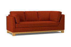 Avalon Left Arm Corner Sofa :: Leg Finish: Natural / Configuration: LAF - Chaise on the Left