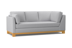 Avalon Left Arm Corner Sofa :: Leg Finish: Natural / Configuration: LAF - Chaise on the Left