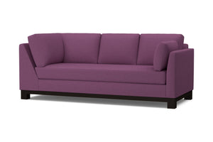 Avalon Right Arm Corner Sofa :: Leg Finish: Espresso / Configuration: RAF - Chaise on the Right