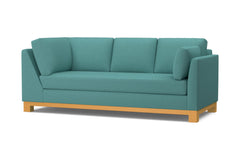 Avalon Right Arm Corner Sofa :: Leg Finish: Natural / Configuration: RAF - Chaise on the Right