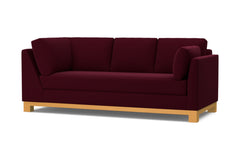 Avalon Right Arm Corner Sofa :: Leg Finish: Natural / Configuration: RAF - Chaise on the Right