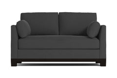 Avalon Apartment Size Sleeper Sofa Bed :: Leg Finish: Espresso / Sleeper Option: Deluxe Innerspring Mattress