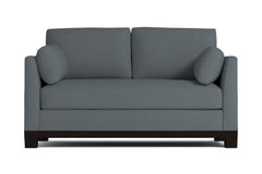 Avalon Twin Size Sleeper Sofa Bed :: Leg Finish: Espresso / Sleeper Option: Deluxe Innerspring Mattress