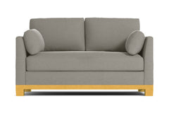 Avalon Apartment Size Sleeper Sofa Bed :: Leg Finish: Natural / Sleeper Option: Memory Foam Mattress