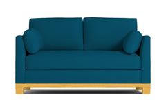 Avalon Twin Size Sleeper Sofa Bed :: Leg Finish: Natural / Sleeper Option: Memory Foam Mattress