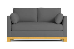 Avalon Twin Size Sleeper Sofa Bed :: Leg Finish: Natural / Sleeper Option: Memory Foam Mattress