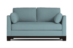 Avalon Apartment Size Sleeper Sofa Bed :: Leg Finish: Espresso / Sleeper Option: Memory Foam Mattress