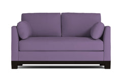 Avalon Twin Size Sleeper Sofa Bed :: Leg Finish: Espresso / Sleeper Option: Deluxe Innerspring Mattress
