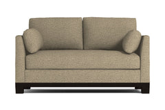 Avalon Apartment Size Sleeper Sofa Bed :: Leg Finish: Espresso / Sleeper Option: Memory Foam Mattress