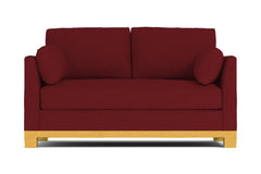 Avalon Twin Size Sleeper Sofa Bed :: Leg Finish: Natural / Sleeper Option: Memory Foam Mattress