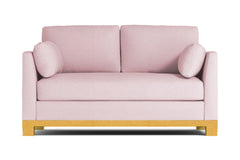 Avalon Apartment Size Sofa :: Leg Finish: Natural / Size: Apartment Size - 71&quot;w