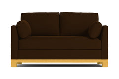 Avalon Apartment Size Sleeper Sofa Bed :: Leg Finish: Natural / Sleeper Option: Memory Foam Mattress