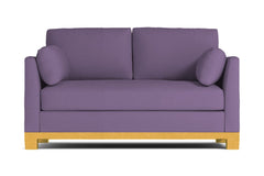 Avalon Apartment Size Sleeper Sofa Bed :: Leg Finish: Natural / Sleeper Option: Memory Foam Mattress