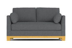 Avalon Twin Size Sleeper Sofa Bed :: Leg Finish: Natural / Sleeper Option: Memory Foam Mattress