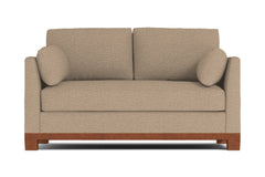 Avalon Apartment Size Sofa :: Leg Finish: Pecan / Size: Apartment Size - 71&quot;w