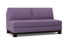 Avalon Armless Apartment Size Sofa :: Leg Finish: Espresso