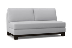 Avalon Armless Apartment Size Sofa :: Leg Finish: Espresso