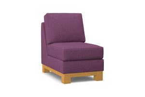 Avalon Armless Chair :: Leg Finish: Natural